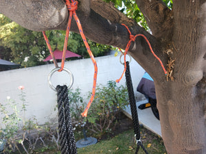 Costway 40'' Flying Saucer Tree Swing Indoor Outdoor Play Set Swing for Kids