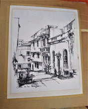 Load image into Gallery viewer, Capilla de las Msonja  hand sketched signed
